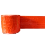 Reflective Streamers / Droppers - Orange Reflective PVC Raw Material Roll for Streamers and Tags